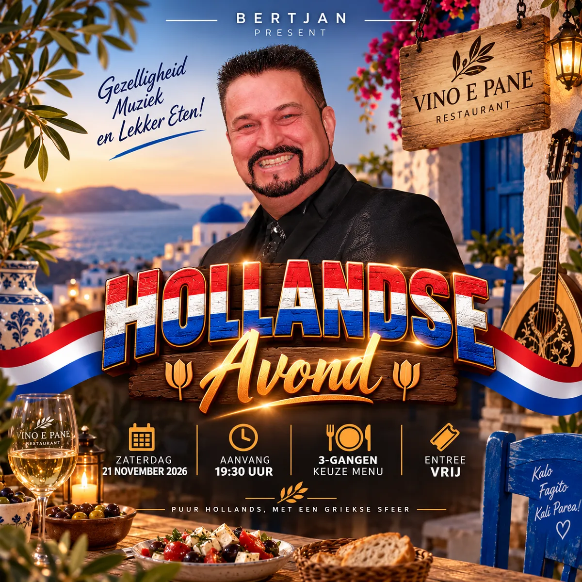 Hollandse avond - Live Muziek
