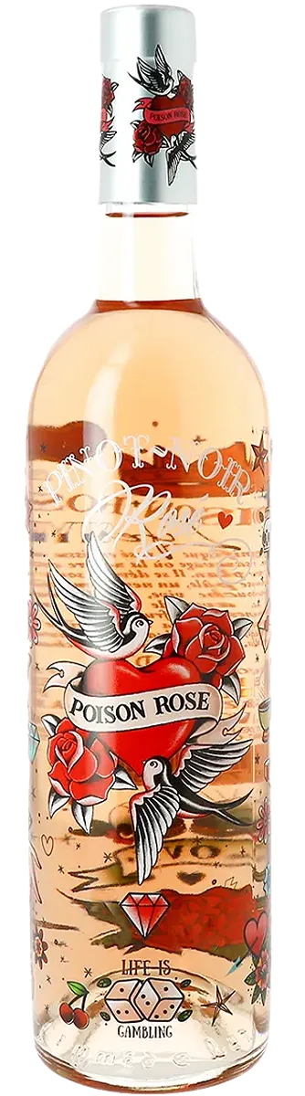 Vignobles Vellas Poison Rosé - 100% Pinot Noir (2024)