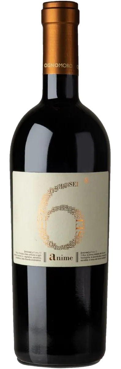 Cignomoro 6 Anime - Aglianico, Malvasia, Nera, Negroamaro, Nero di Troia, Primitivo (2020)