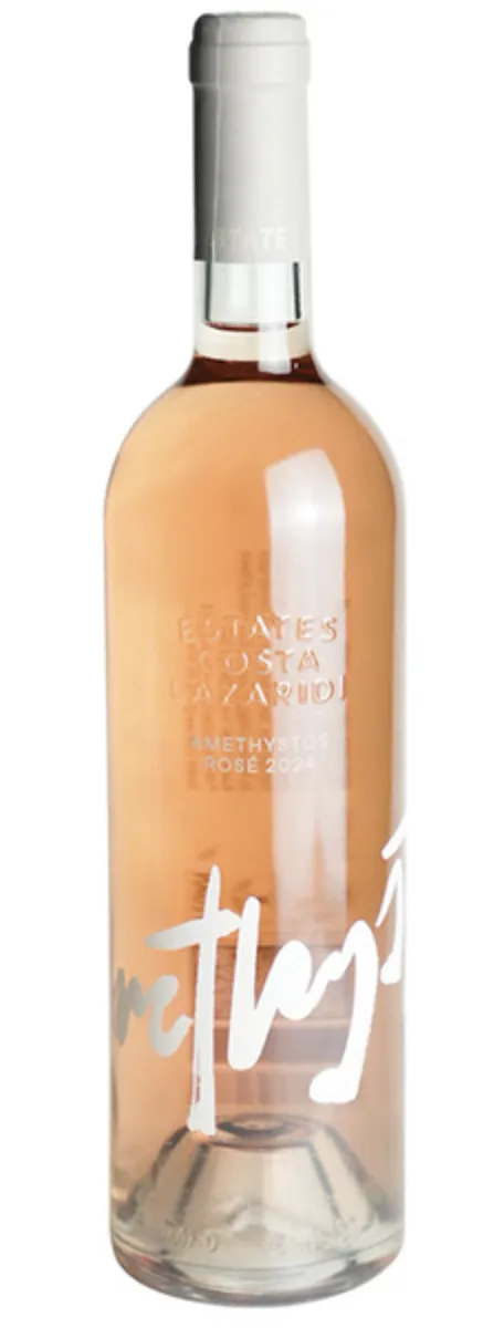 Amethystos Rose - 80% Cabernet Sauvignon, 20% Merlot (2024)