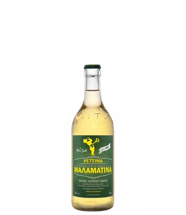 Retsina Malamatina - Rhoditis, Savatiano