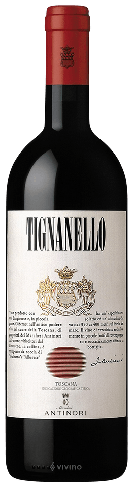 Vino E Pane Antinori Tignanello - Cabernet Franc, Cabernet Sauvignon, Sangiovese (2018)
